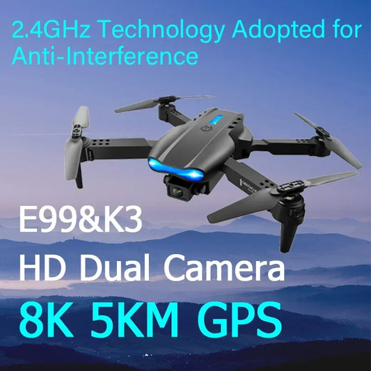 PYLV E99 4K Drone Professional Dual Camera With WiFi 5G
